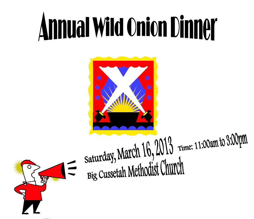 big_cussetah_wild_onion dinner